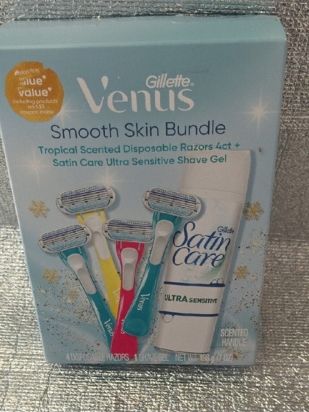 Gillette Venus Smooth Skin -Shaving Cream &  Razors